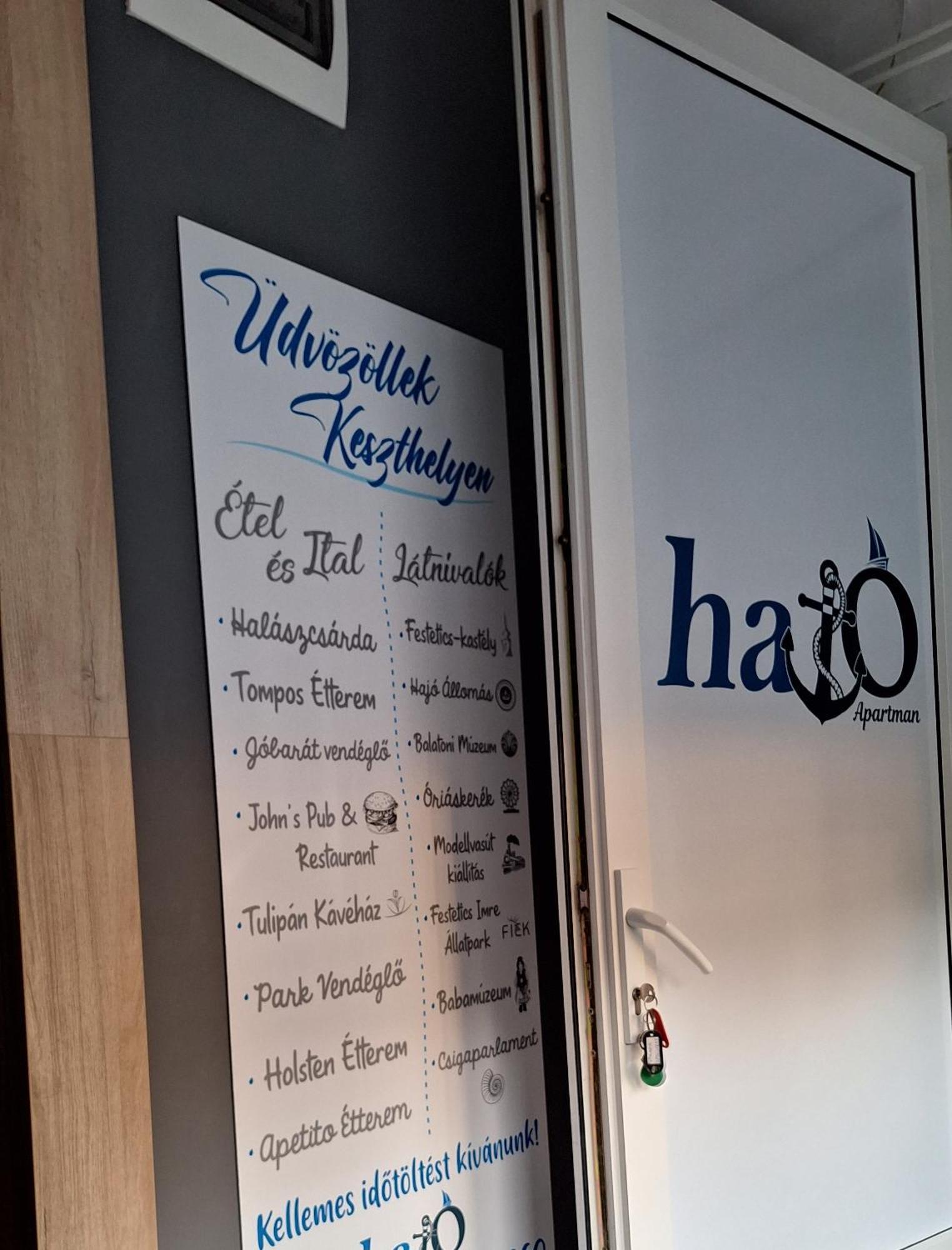 קסזטלי Hajo Apartman מראה חיצוני תמונה